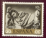 Stamps Spain -  1962 Francisco de Zurbaran. San Serapio - Edifil:1418