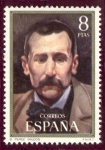 Stamps : Europe : Spain :  1971 Centenario de Celebridades. Benito Perez Galdós. Edifil:2029