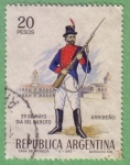 Stamps : America : Argentina :  Día del Ejército Arribeño
