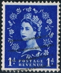 Stamps United Kingdom -  ISABEL II 1958-65. Y&T Nº 328
