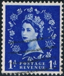 Sellos de Europa - Reino Unido -  ISABEL II 1958-65. Y&T Nº 328