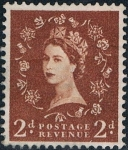 Stamps United Kingdom -  ISABEL II 1958-65. Y&T Nº 329