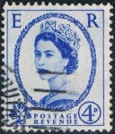 Stamps United Kingdom -  ISABEL II 1958-65. Y&T Nº 332A