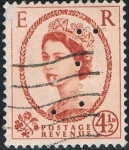 Stamps United Kingdom -  ISABEL II 1958-65. Y&T Nº 333