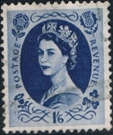 Sellos de Europa - Reino Unido -  ISABEL II 1958-65. Y&T Nº 342