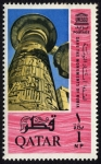 Stamps Asia - Qatar -  EGIPTO - Monumentos de Nubia de Abu Simbel en Philae