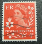 Stamps United Kingdom -  reina