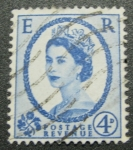 Stamps United Kingdom -  reina