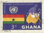 Stamps : Africa : Ghana :  NACIONES UNIDAS CONSEJO DE ADMINISTRACIÓN FIDUCIARIA
