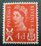 Stamps United Kingdom -  reina