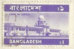 Stamps Asia - Bangladesh -  COURT OF JUSTICE, DACCA