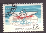 Stamps Russia -  Compañia aerea rusa