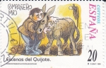 Stamps Spain -  Escenas del Quijote- COMPAÑERO MÍO    (H)