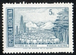 Stamps Argentina -  Tierra del Fuego.