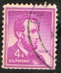 Sellos de America - Estados Unidos -  Lincoln.
