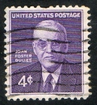 Stamps United States -  John Foster Dulies