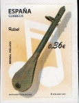 Stamps Spain -  4714- Instrumentos Musicales. Rabel.