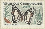Stamps Central African Republic -  CHARAXE MOBILIS