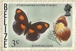 Stamps America - Belize -  NYMPHALIDAE