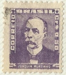 Stamps Brazil -  JOAQUIM MURTINHO