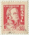 Stamps : America : Brazil :  D. JOAO VI