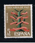 Stamps Spain -  Edifil  1587  XXV años de Paz Española. 