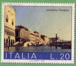 Sellos de Europa - Italia -  salviamo Venzia