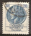 Stamps Italy -  Moneda de Siracusa.