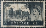 Stamps United Kingdom -  ISABEL II Y CASTILLO DE WINDSOR (INGLATERRA). GRABADO NORMAL. Y&T Nº 354A