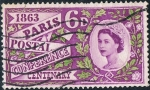 Stamps United Kingdom -  CENT. DE LA 1ª CONFERENCIA POSTAL INTERNACIONAL DE PARIS. Y&T Nº 372