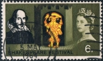 Stamps United Kingdom -  4º CENT. DEL NACIMIENTO DE WILLIAM SHAKESPEARE. Y&T Nº 383