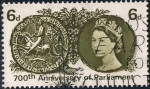 Stamps United Kingdom -  7º CENT. DEL PARLAMENTO DE SIMON DE MONTFORT. Y&T Nº 399