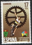 Stamps Spain -  2772- Campeonato del Mundo de Ciclimo. Cartel anunciador.