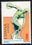 Stamps Spain -  2771- Juegos Olímpicos. Los Ángeles. Discóbolo de Mirón.