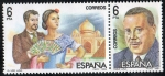 Stamps Spain -  2762/63- Maestros de la Zarzuela. sello doble.