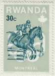 Stamps Rwanda -  JUEGOS OLIMPICOS DE MONTREAL 1976