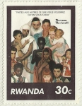 Stamps Rwanda -  FAITES AUX AUTRES CE QUE VOUS VOUDRIEZ QU'ON VOUS FASSE