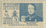 Stamps Mexico -  1er CENTENARIO CHAPULTEPEC 1847 - 1947