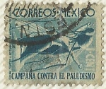 Stamps : America : Mexico :  CAMPAÑA CONTRA EL PALUDISMO