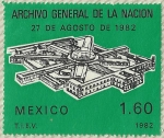 Stamps : America : Mexico :  ARCHIVO GENERAL DE LA NACION