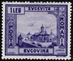 Stamps Poland -  POLONIA - Iglesias de Moldavia