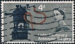 Stamps United Kingdom -  CENT. DEL DESCUBRIMIENTO DE LA ANTISEPSIA, POR JOSEPH LISTER. Y&T Nº 405