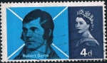Stamps United Kingdom -  170º ANIV. DE LA MUERTE DEL POETA ESCOCÉS ROBERT BURNS. Y&T Nº 421