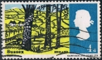 Stamps United Kingdom -  PAISAJES. HACSSOCKS, SUSSEX (INGLATERRA). Y&T Nº 437