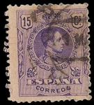 Stamps Spain -  270.-Alfonso XIII. Tipo Medallón.
