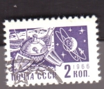 Stamps : Europe : Russia :  Exploración Espacial