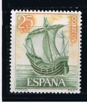 Stamps Spain -  Edifil  1600  Homenaje a la Marina Española.  