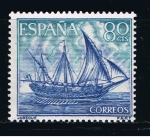 Stamps Spain -  Edifil  1604  Homenaje a la Marina Española.  