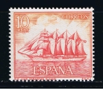 Stamps Spain -  Edifil  1612  Homenaje a la Marina Española.  