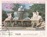 Sellos de Asia - Yemen -  MUNICH OLYMPIC CITY 1972